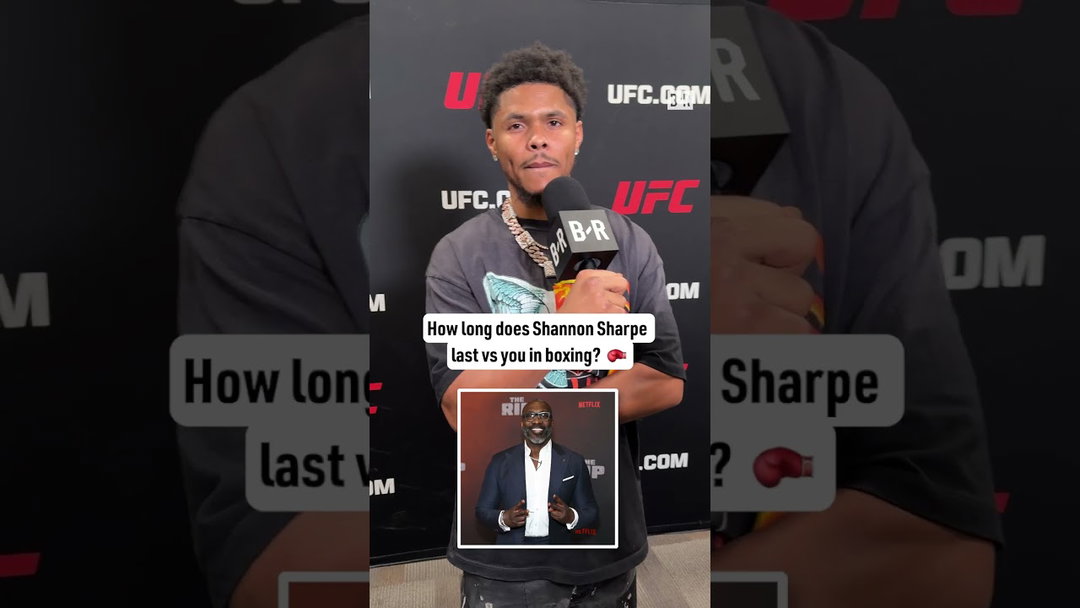 Shakur Stevenson vs. Shannon Sharpe 👀
