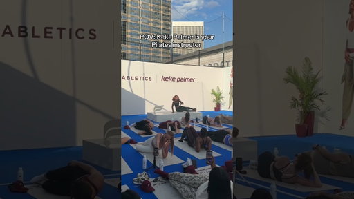POV: Keke Palmer is your Pilates Instructor