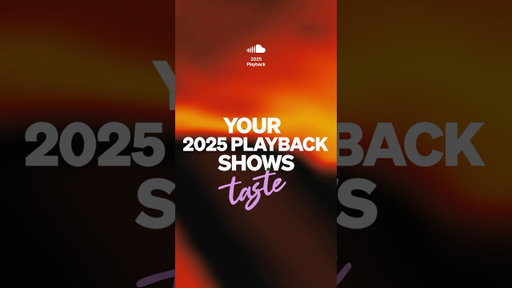 curious what your trip around the sun sounded like? Your SoundCloud 2025 Playback is finally here🙌