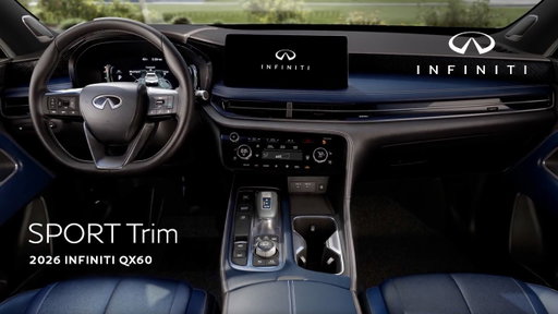 2026 INFINITI QX60 SPORT Trim: Explore Dynamic Exterior Styling and Luxury Interior