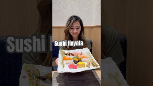 Sushi Hayata Osaka Japan
