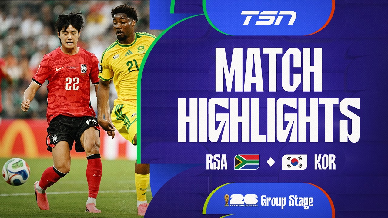 South Africa vs. Korea Republic Highlights | FIFA World Cup 2026
