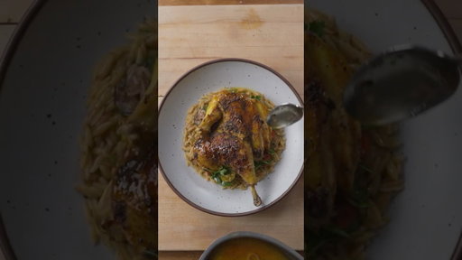 Za'atar Chicken & Orzo Pilaf