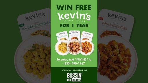 Make sure you're ready for the Big Game by entering the Kevin’s Natural Foods Clean Game Sweepstakes
