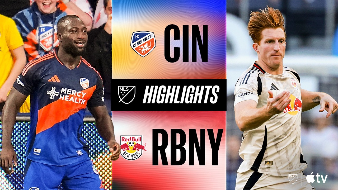 FC Cincinnati vs. Red Bull New York | Full Match Highlights | DENKEY BRACE!