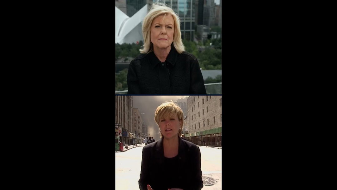 Anne Thompson recalls reporting near ground zero on 9/11
