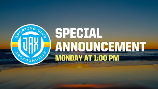 Sporting JAX Special Announcement