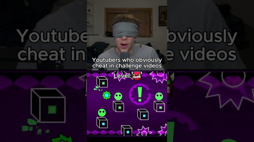 Youtubers who obviously cheat in challenge videos