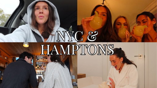 weekly vlog: busy week in nyc, hamptons wedding & we're moving?!