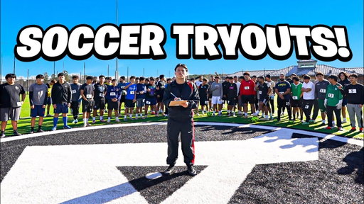 I Hosted The BIGGEST Soccer Tryouts Ever!