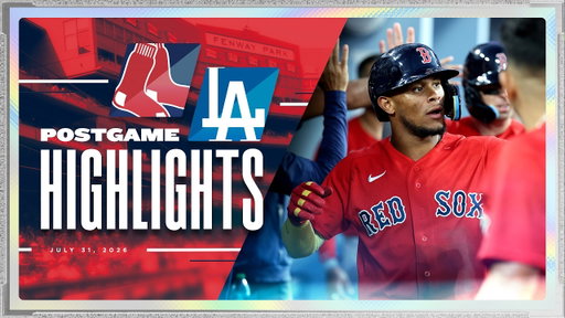 RED SOX HIGHLIGHTS: Red Sox vs. Dodgers - Ceddanne Rafaela Hits Go-Ahead Two-Run Homer