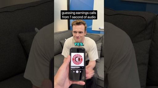 guessing companies from 1 second of audio