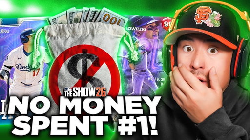 I Started a No Money Spent Team in MLB The Show 26