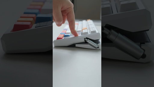 I've Never Seen a Keyboard Do This Before (CTRL87, available now at SwagKeys) #mechanicalkeyboard