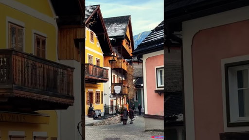 POV: you just found the real-life Arendelle from Frozen ❄️🏰 #hallstatt #austria #frozen