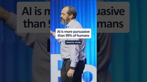 AI is more persuasive than 99% of humans - Ethan Mollick