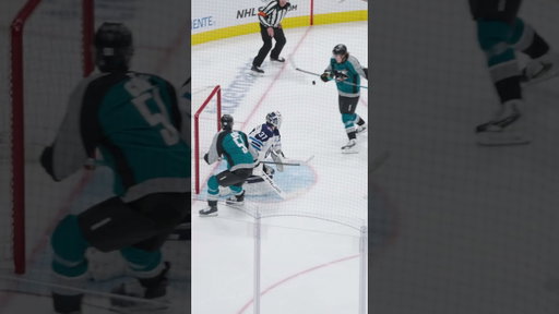 Will Smith bats it in!  #hockey #nhl #sharks #willsmith