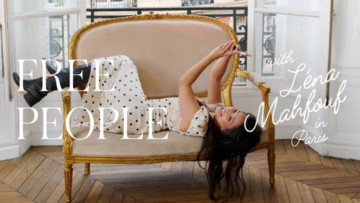 Free People with Léna Mahfouf in Paris