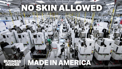Inside The Chip Factory 1,000 Times Cleaner Than An Operating Room | Made In America