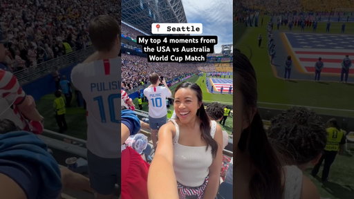 World Cup Match - USA vs Australia with NWSL. NWSL returns to play July 3rd! #seattle #NWSL #fifa