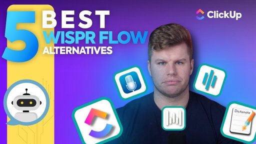 Best Free & Paid Wispr Flow Alternatives for Voice-Dictation in 2025 | ClickUp Talk to Text and more