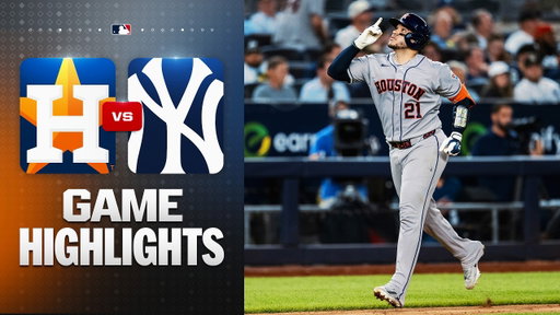 Astros vs. Yankees Highlights (8/25/26) | MLB Highlights