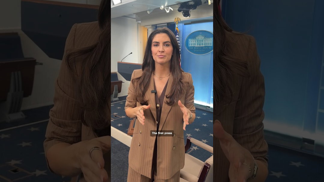 Trump’s new press secretary takes only three questions at first briefing