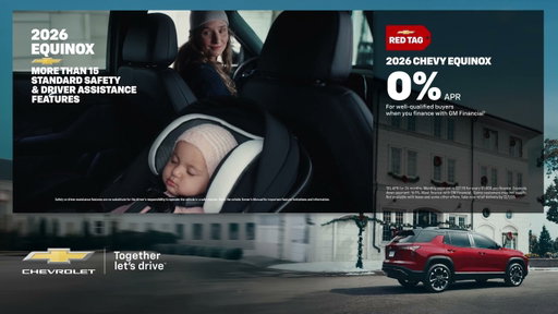 Gear up for the holidays in a Chevy Equinox