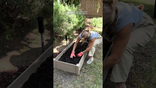 Easy DIY backyard transformation! 🤯 #backyardmakeover #gardening #homerenovation