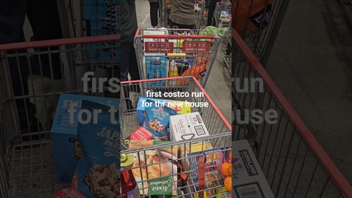 nothing like a good costco run #costcofinds  #costcorun