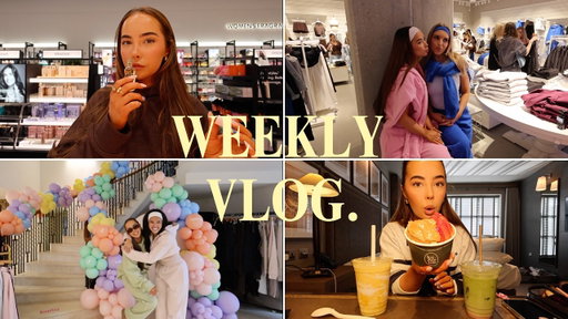 spend the week with me, content trip, hauls, friends | chyna solder
