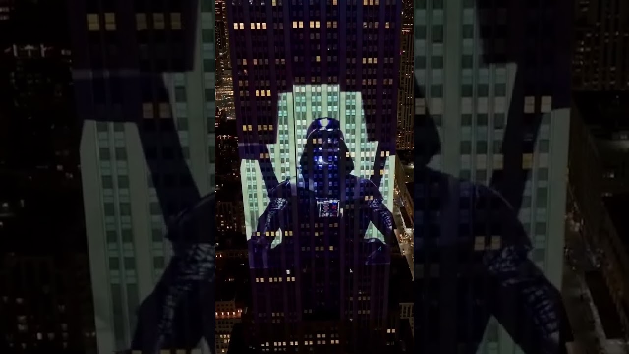 Flashback to when Disney took over the Empire State Building with huge projections! #nyc #travel