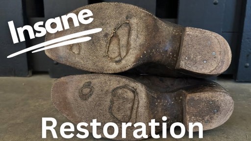 From TRASH to NEW | Cowboy Boots RESTORATION
