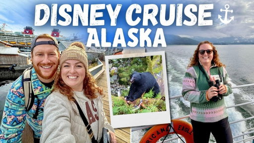DISNEY CRUISE ALASKA VLOG 🚢 Part 2 🐻 Skagway, Juneau & Ketchikan 🌲 Bears, Whales & Disney Wonder 🇺🇸