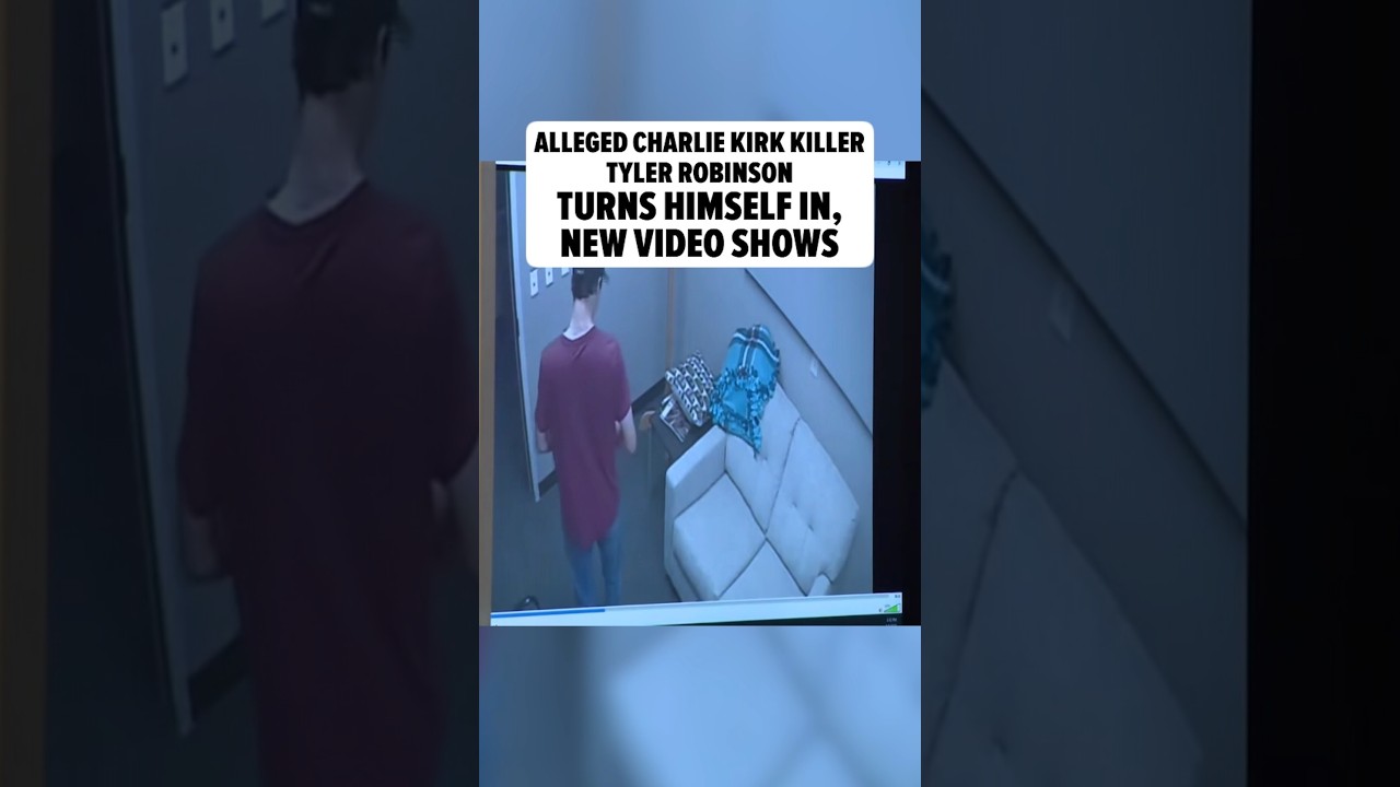 Court Shown Charlie Kirk Murder Suspect Turning Himself In, Watch Video
