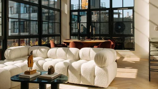 INSIDE a Williamsburg Penthouse Duplex with 20-Foot Ceilings & Private Rooftop | SERHANT. Tour