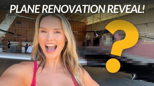 Full renovation on my 1985 Bonanza ✈️ (pink paint)