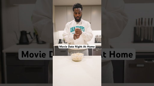 Skipped out on the movie theater and created the same vibe right at home 🍿🎬