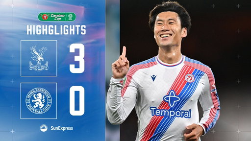 KAMADA EXCELLENCE 🎯 | Crystal Palace 3-0 Middlesbrough | Carabao Cup