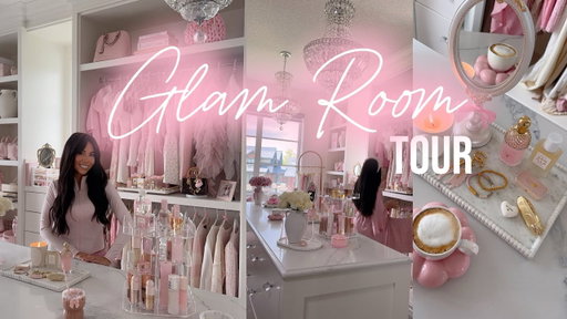 My DREAM Glam Room Tour 🎀🪽 | SLMISSGLAM