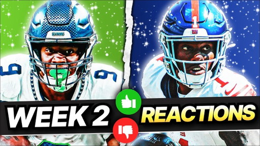 Fantasy Football Week 2 Reactions - Buy These Rising Stars