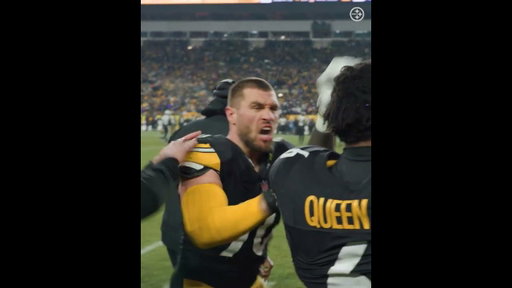 T.J. Watt and Patrick Queen were HYPED up after Calvin Austin III's touchdown