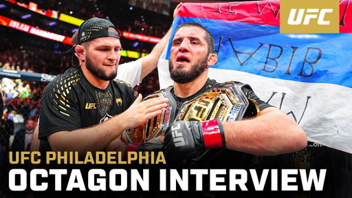 Islam Makhachev Octagon Interview | UFC 330