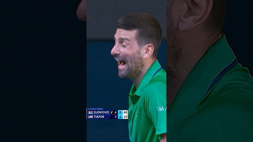 Crowd WIND UP Djokovic! 😂