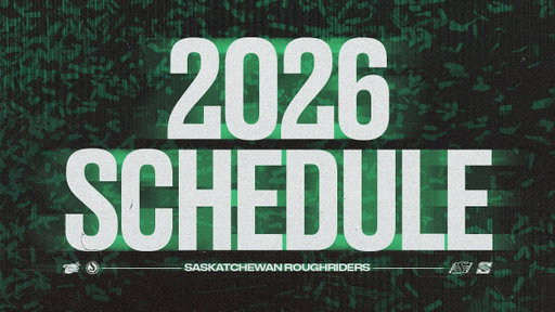 Welcome to the 2026 Season Schedule | Saskatchewan Roughriders