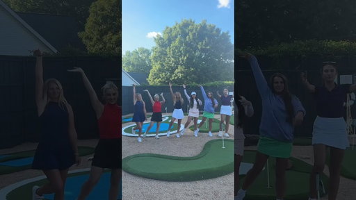 Me and my gal pals🤍 #golfgirls #golf #girlstrip #friendship #trip