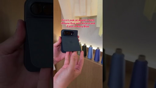 Apple Made a $129 Folio Case with a Kickstand for the iPhone Duo