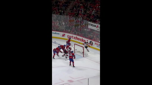 Timo Meier with a Short Goal vs. Montréal Canadiens