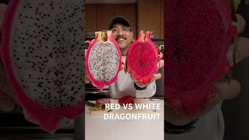 RED vs WHITE DRAGONFRUIT