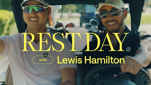 Rest Day: Lewis Hamilton Tries Golf ft. Min Woo Lee | lululemon